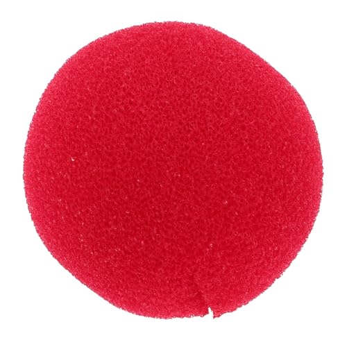 PACKOVE Rote Clownsnase aus Leichtem Material Einheitsgröße Komfortabel und Passend für Halloween Karneval Cosplay Verkleidung Party Requisite von PACKOVE