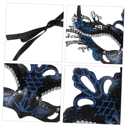 PACKOVE Schmetterling Halbgesichtsmaske Damen Party Karneval Ball Kostüm Zubehör Leicht und Stilvoll PACKOVE Schmetterling Halbgesichtsmaske Damen Party Karneval Ball Kostüm Zubehör Leicht und Stilvoll von PACKOVE