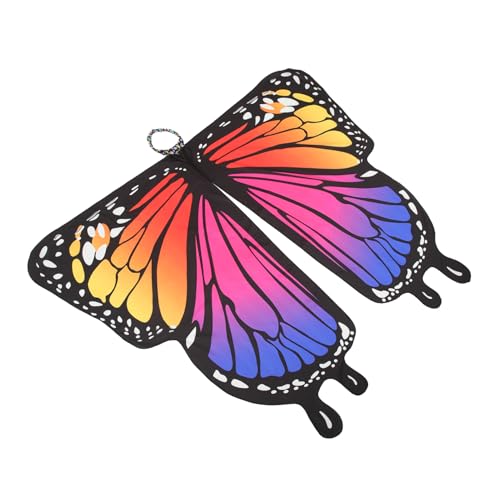 PACKOVE Schmetterling Strandtuch Outfit für Mädchen Mädchen-Outfits Schal Umhang mit Schmetterlingsflügeln Schmetterlingsflügelumhang Europäisch und amerikanisch von PACKOVE
