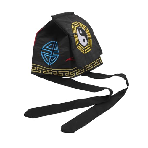 PACKOVE Schwarze Taoisten-mütze Cosplay Traditionelle Chinesische Kappe Authentisch Verarbeitet für Erwachsene für Halloween Taichi-auftritte Festliche Bühnenveranstaltungen PACKOVE Schwarze Taoisten-mütze Cosplay Traditionelle Chinesische Kappe Authentisch Verarbeitet für Erwachsene für Halloween Taichi-auftritte Festliche Bühnenveranstaltungen von PACKOVE