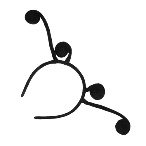 PACKOVE Tentakel Kopf Hoop Kostüme Zubehör Stirnband Haar Party Mädchen Antenne Kopf Bands Schwarz Stoff von PACKOVE