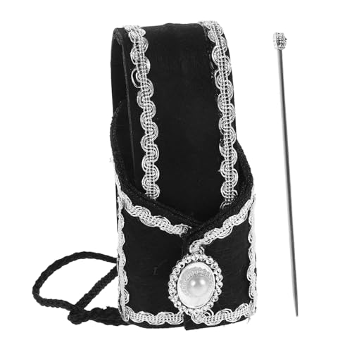 PACKOVE Traditioneller Hanfu Hut für Männer Chinesischer Stil Handgefertigt Langlebig Symbol Alter Gelehrsamkeit für Halloween Party Cosplay Bühne und Kulturelle Aufführungen von PACKOVE