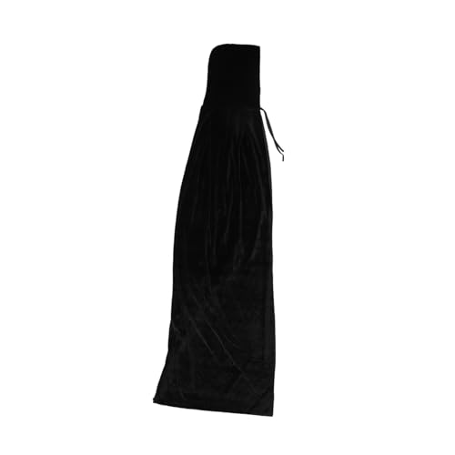 PACKOVE Umhang Mit Gothic Halloween Cape Für Männer Frauen Velours Umhang Für Kostüm Cosplay Karneval Halloween Masquerade Vampir von PACKOVE