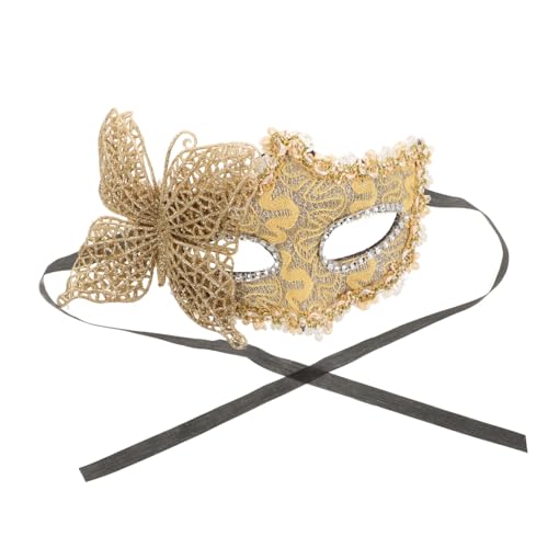 PACKOVE Venezianische Maskerade Halbmaske Für Frauen Cosplay Maske Für Karneval Halloween Partys Masken Requisite Für Unvergessliche Anlässe PACKOVE Venezianische Maskerade Halbmaske Für Frauen Cosplay Maske Für Karneval Halloween Partys Masken Requisite Für Unvergessliche Anlässe von PACKOVE
