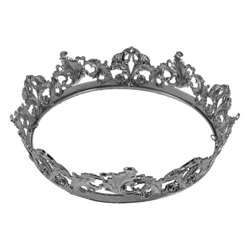 PACKOVE Vintage Barock Krone Herren Damen Metall König Kostüm Accessoire für Halloween Cosplay Party Königliche Tiara Crown Retro Herrscher Krone PACKOVE Vintage Barock Krone Herren Damen Metall König Kostüm Accessoire für Halloween Cosplay Party Königliche Tiara Crown Retro Herrscher Krone von PACKOVE