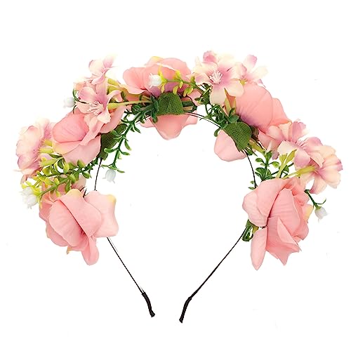 PACKOVE Weihnachtlicher Haarreif mit Künstlichen Rosen Stoffblumen Haarschmuck Festliches Stirnband für Karneval Maskerade Weihnachtsdeko Damen Haaraccessoire PACKOVE Weihnachtlicher Haarreif mit Künstlichen Rosen Stoffblumen Haarschmuck Festliches Stirnband für Karneval Maskerade Weihnachtsdeko Damen Haaraccessoire von PACKOVE