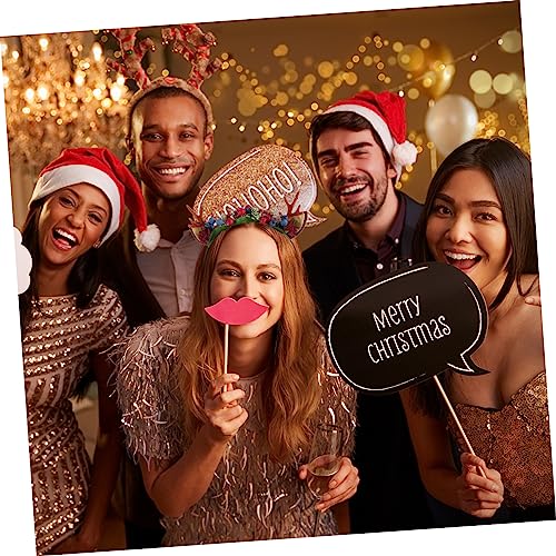 PACKOVE Weihnachtlicher Haarreif mit Niedlichen Rentier Geweihen Design für Party und Fest Langlebiges Material für Weihnachtsfeier und Festliche Anlässe von PACKOVE