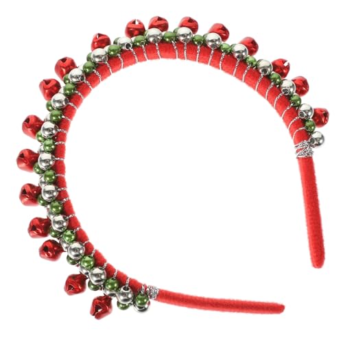 PACKOVE Weihnachtliches Stirnband mit Bunten Glocken Breiter Komfortkopfband für Damen Langlebiges und Stoffmaterial Leichtes Party Accessoire für Festliche Cosplay und Xmas Feiern PACKOVE Weihnachtliches Stirnband mit Bunten Glocken Breiter Komfortkopfband für Damen Langlebiges und Stoffmaterial Leichtes Party Accessoire für Festliche Cosplay und Xmas Feiern von PACKOVE