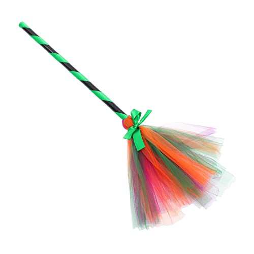 PACKOVE Witch Broom Halloween Deko Hexenbesen Halloween Party Requisite Leichtes Glattes Hexenbesen Prop für Kostüm Bühnenaufführung Gruselige Dekoration PACKOVE Witch Broom Halloween Deko Hexenbesen Halloween Party Requisite Leichtes Glattes Hexenbesen Prop für Kostüm Bühnenaufführung Gruselige Dekoration von PACKOVE