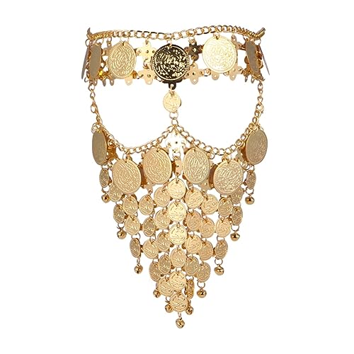 PACKOVE metallischer Schleier overbord verband Bauchtanz-Gesichtskette Gesichtskette Schmuck Maske Schleier Stirnband Haarschmuck Cosplay-Maske Metallmaske Abschlussball PACKOVE metallischer Schleier overbord verband Bauchtanz-Gesichtskette Gesichtskette Schmuck Maske Schleier Stirnband Haarschmuck Cosplay-Maske Metallmaske Abschlussball von PACKOVE