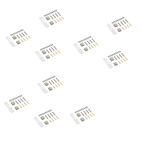 PAGJHRFJG 10X Metall Servo Halterungs Satz für MN D90 D91 D99S MN99S 1/12 RC Auto Upgrade Teile Zubehör, von PAGJHRFJG