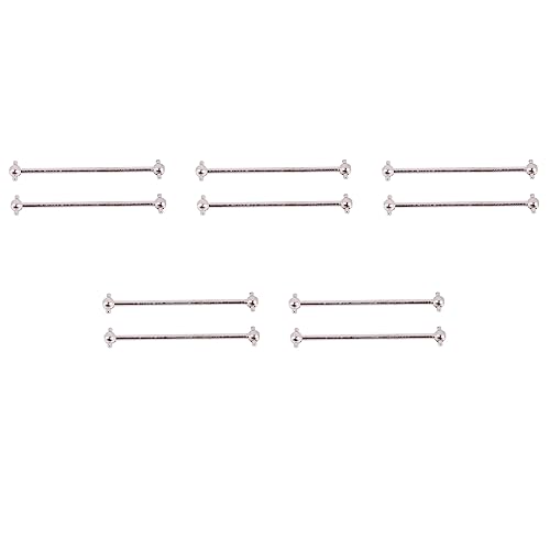 PAGJHRFJG 10x für 144001 1/14 RC Auto Teile 144001-1281 Hinterer Hunde Knochen von PAGJHRFJG
