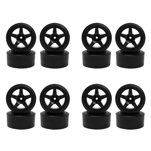 PAGJHRFJG 16 StüCk RC Auto Rad Bereifung Bereifungen für 1603 1604 SG1603 SG1604 1/16 RC Auto Teile Zubehör von PAGJHRFJG