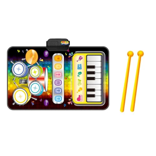 PAGJHRFJG 2-In-1-Multifunktions-Elektronik-Musikdecke für Kinder Zur Förderung des Musikinteresses von PAGJHRFJG