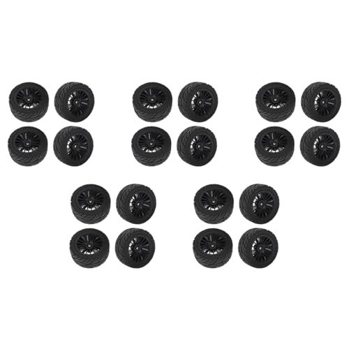 PAGJHRFJG 20 Stücke Gummireifen Reifenrad für SG1603 SG1604 1603 UD1601 UD1602 UD1603 UD1604 1/16 RC Auto Upgrade Teile,2 von PAGJHRFJG