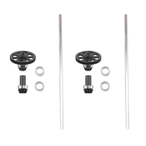 PAGJHRFJG 2X Haupt Antrieb Wellen Baugruppe ZJ05 für Xinlehong 9130 9135 9136 9137 9138 1/16 RC Auto Teile Zubehör von PAGJHRFJG
