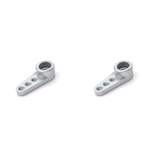 PAGJHRFJG 2X Metall 28T Servoarm Servohorn für K969 K979 K989 284131 MINI-Q MINI-Z MINI-D 1/28 RC Auto Upgrade Teile,2 von PAGJHRFJG
