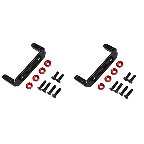 PAGJHRFJG 2X Metall Servo Halterung Halter Servo Fixed Base für Axial Capra 1.9 UTB AXI03004 1/10 RC Crawler Auto Upgrade Zubehör Teile von PAGJHRFJG