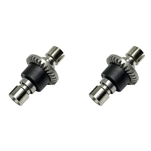 PAGJHRFJG 2X Metalldifferential für HBX 901 901A 903 903A 905 905A 1/12 RC Car Upgrades Teile Ersatzteile Zubehör von PAGJHRFJG