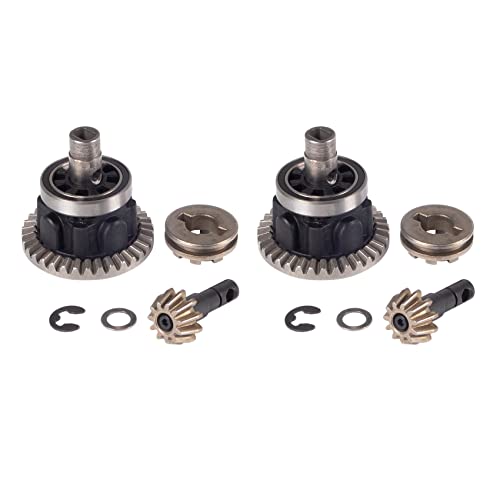 PAGJHRFJG 2X Vorne Hinten Differential Teller Rad & Ritzel Baugruppe für Trx4 Trx6 1/10 RC Crawler Auto Upgrade Zubehör Teile von PAGJHRFJG