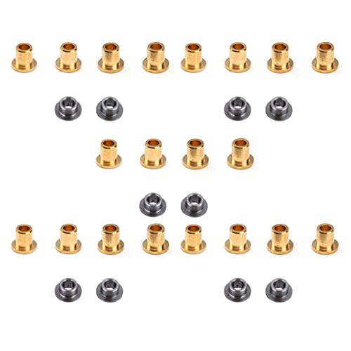 PAGJHRFJG 5 Satz MetallgehäUse 144001-1295 6X5.2 Flanschbuchse für 144001 1/14 4WD RC Autoersatzteile von PAGJHRFJG