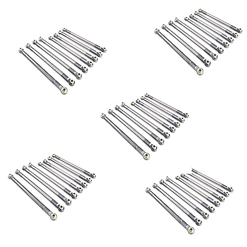 PAGJHRFJG Für MN86S MN86 MN86KS MN86K MN G500 Upgrade Teile 40 Stück Metall Ziehen Stangen Verbindung Stangen Verknüpfung 1/12 RC, von PAGJHRFJG