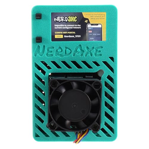 PAGJHRFJG Miner 500Gh/S BM1366 ASIC Chip NerdMiner Lottery Mining Miner Solo Lottery BTC Miner EU-Stecker von PAGJHRFJG
