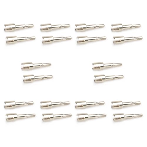PAGJHRFJG für MN86S MN86 MN86KS MN86K MN G500 20-Teiliges Metall Rad Achs Antrieb Wellen Becher Upgrade Zubehör 1/12 RC Auto Teile von PAGJHRFJG