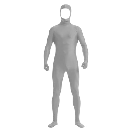 PAIDAXING Erwachsene Open Face Zentai Cosplay Jumpsuit Ganzkörperanzug Orange Tight Damen Herren Ganzkörperanzug Ganzkörper Slenderman Kostüm Halloween Weihnachten Unisex PAIDAXING Erwachsene Open Face Zentai Cosplay Jumpsuit Ganzkörperanzug Orange Tight Damen Herren Ganzkörperanzug Ganzkörper Slenderman Kostüm Halloween Weihnachten Unisex von PAIDAXING