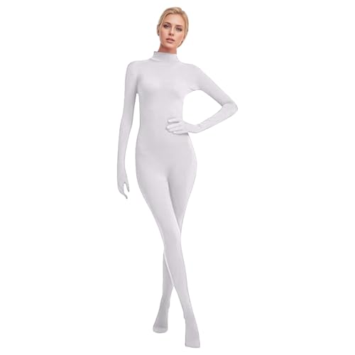 PAIDAXING Ganzkörperanzug Damen Open Face Zentai Cosplay Jumpsuit Rollenspiel Bühnenshow Verkleidung Für Foto Video Spezialeffekt Festival Einfarbige Leggings Outfits PAIDAXING Ganzkörperanzug Damen Open Face Zentai Cosplay Jumpsuit Rollenspiel Bühnenshow Verkleidung Für Foto Video Spezialeffekt Festival Einfarbige Leggings Outfits von PAIDAXING