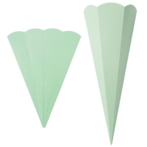 PAINT IT EASY NEU 5er Pack Geschwister-Schultüte Rohling mit Steckverschluß, Stabiler Karton 400g/qm, 6-eckig, 41 cm, Mint PAINT IT EASY NEU 5er Pack Geschwister-Schultüte Rohling mit Steckverschluß, Stabiler Karton 400g/qm, 6-eckig, 41 cm, Mint von PAINT IT EASY