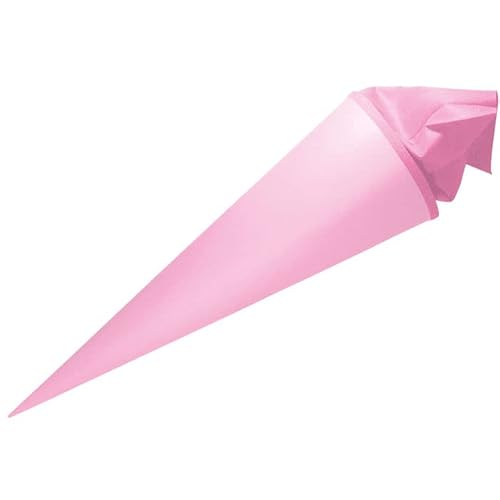 PAINT IT EASY NEU Geschwister-Schultüte/Zuckertüte rund geklebt mit Filzmanschette, 35cm, rosa pink PAINT IT EASY NEU Geschwister-Schultüte/Zuckertüte rund geklebt mit Filzmanschette, 35cm, rosa pink von PAINT IT EASY