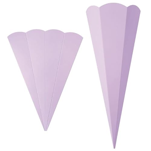 PAINT IT EASY NEU Geschwister-Schultüte Rohling mit Steckverschluß, Stabiler Karton 400g/qm, 6-eckig, 41 cm, 1 Stück, Flieder PAINT IT EASY NEU Geschwister-Schultüte Rohling mit Steckverschluß, Stabiler Karton 400g/qm, 6-eckig, 41 cm, 1 Stück, Flieder von PAINT IT EASY