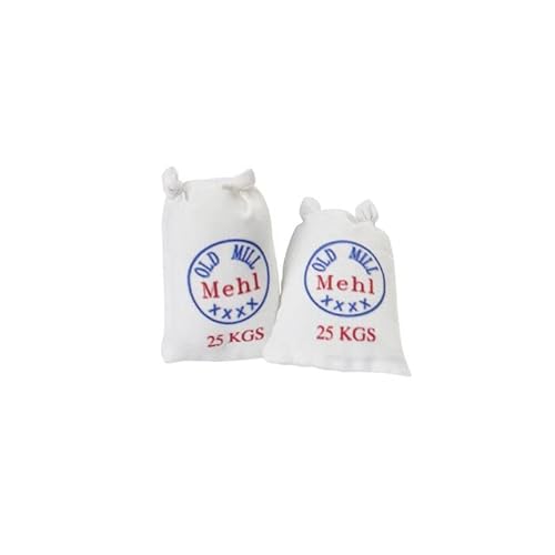 PAINT IT EASY NEU Miniatur Mehlsack, 2 Stück aus Textil mit Druck, ca. 4,5 cm PAINT IT EASY NEU Miniatur Mehlsack, 2 Stück aus Textil mit Druck, ca. 4,5 cm von PAINT IT EASY