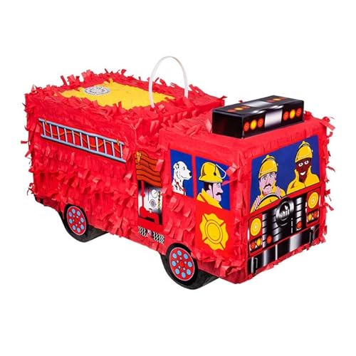 NEU Piñata/Pinata Feuerwehr/Feuerwehrwagen, ca. 43x24cm von PAINT IT EASY