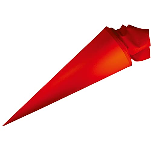 PAINT IT EASY NEU Schultüte/Zuckertüte rund geklebt mit Filzmanschette, 35cm, rubinrot PAINT IT EASY NEU Schultüte/Zuckertüte rund geklebt mit Filzmanschette, 35cm, rubinrot von PAINT IT EASY