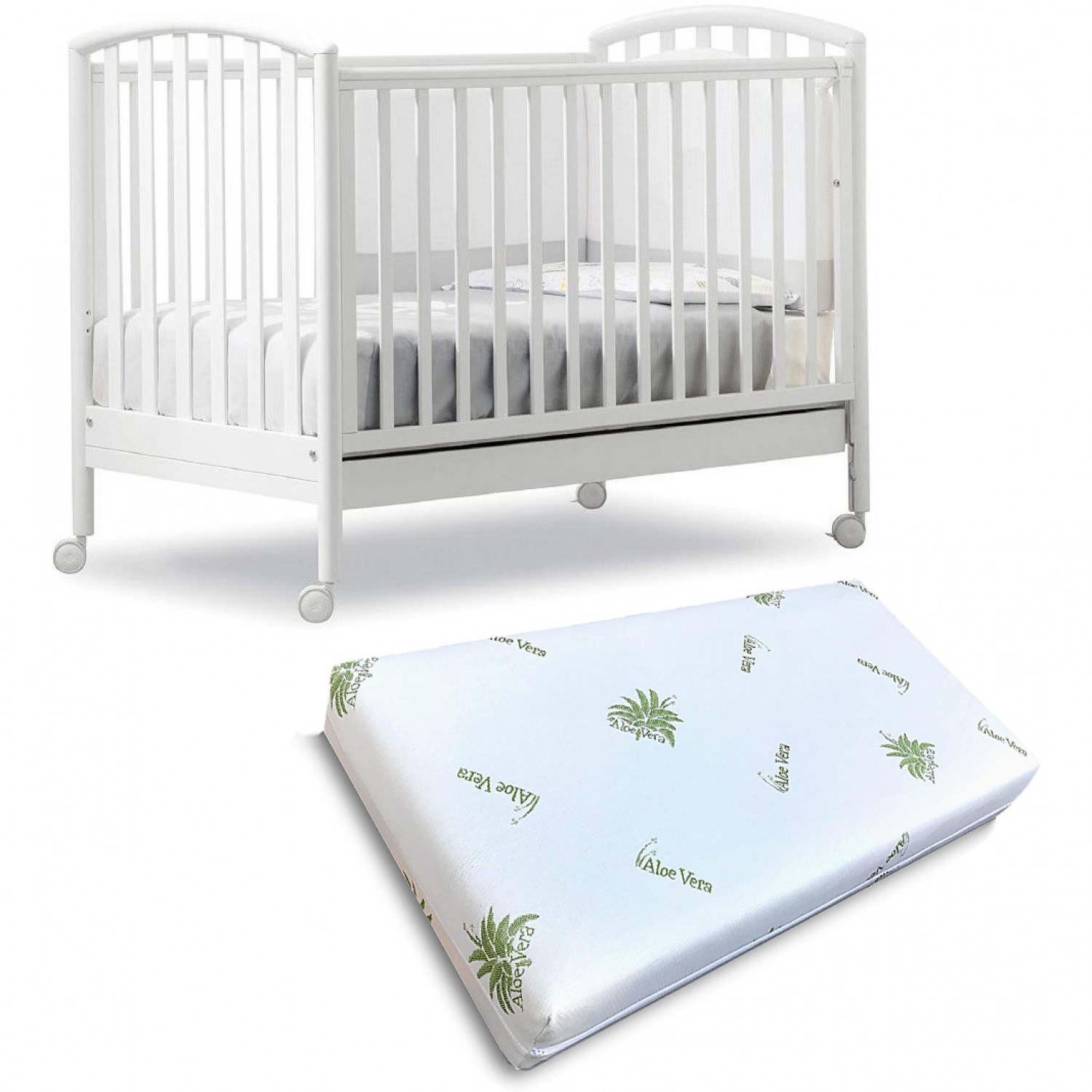 Pali Lettino Ciak Bianco + Materasso Kiby OMAGGIO Pali Lettino Ciak Bianco + Materasso Kiby OMAGGIO von PALI