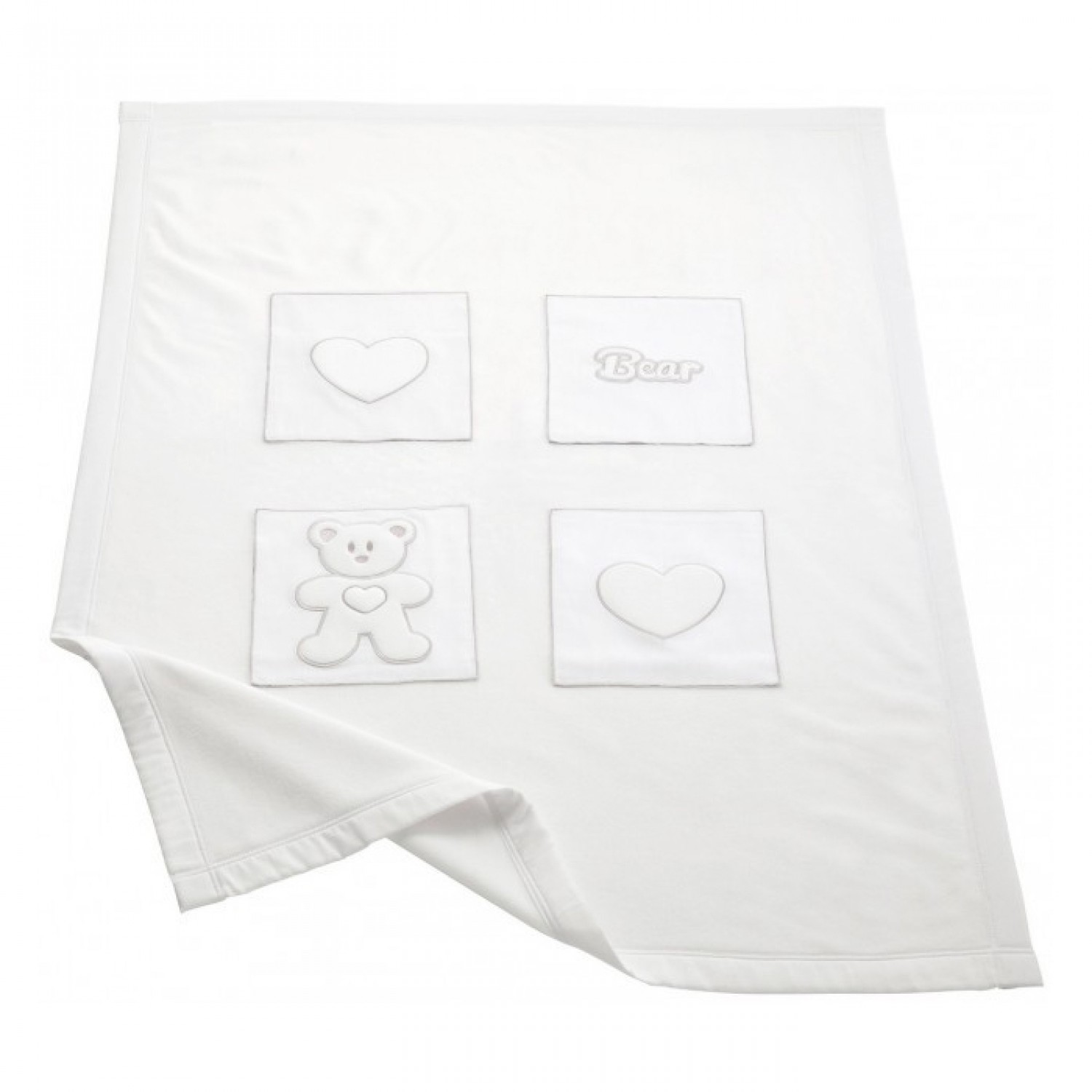 Pile Blanket Loving Bear Pali Weiß Pile Blanket Loving Bear Pali Weiß von PALI