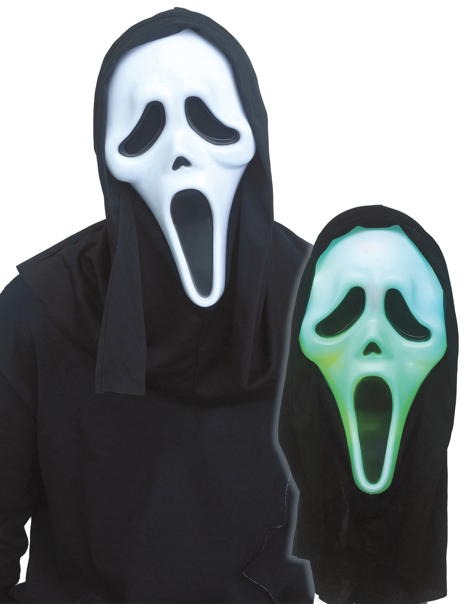 Scream Leuchtende Maske für Erwachsene mehrfarbig Scream Leuchtende Maske für Erwachsene mehrfarbig von PALMER AGENCIES LTD
