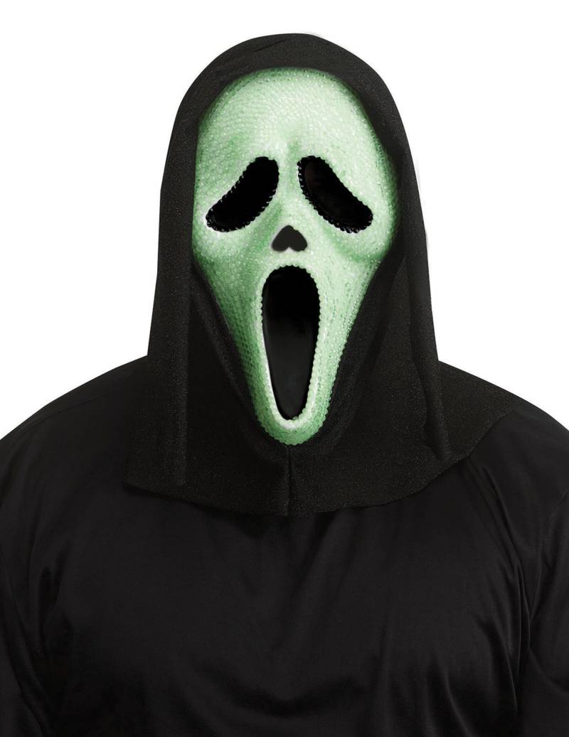 Scream Maske Glow in the Dark mit Strasssteinen Scream Maske Glow in the Dark mit Strasssteinen von PALMER AGENCIES LTD
