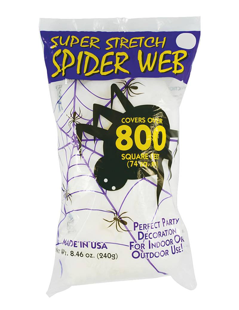 Spinnennetz 240 g weiß 74 Quadratmeter von PALMER AGENCIES LTD