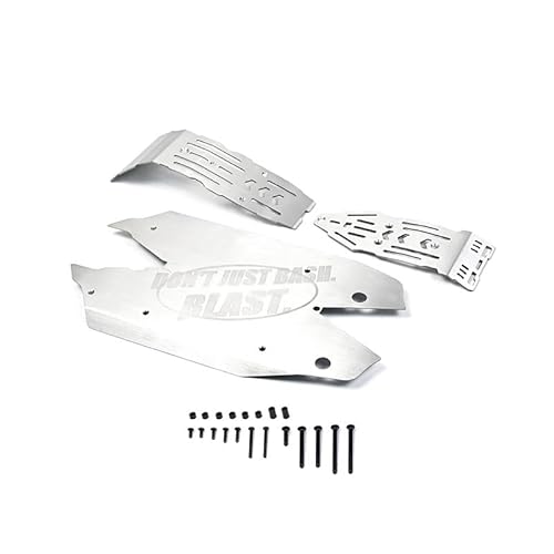 PALUMMA Chassis Armor for ARRMA 1/8 Mojave 4S RC, Stainless Steels Metal Armor Plating, Front and Rear Guards for ARRMA 1/8 Mojave 4S RC PALUMMA Chassis Armor for ARRMA 1/8 Mojave 4S RC, Stainless Steels Metal Armor Plating, Front and Rear Guards for ARRMA 1/8 Mojave 4S RC von PALUMMA