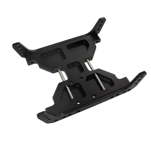 Palumma Chassis Skid Plate für 1/10 Axial Capra 1.9 UTB RC Crawler Upgrades Teile, Aluminiumlegierung Center Skid Plate, Schwarz Palumma Chassis Skid Plate für 1/10 Axial Capra 1.9 UTB RC Crawler Upgrades Teile, Aluminiumlegierung Center Skid Plate, Schwarz von PALUMMA