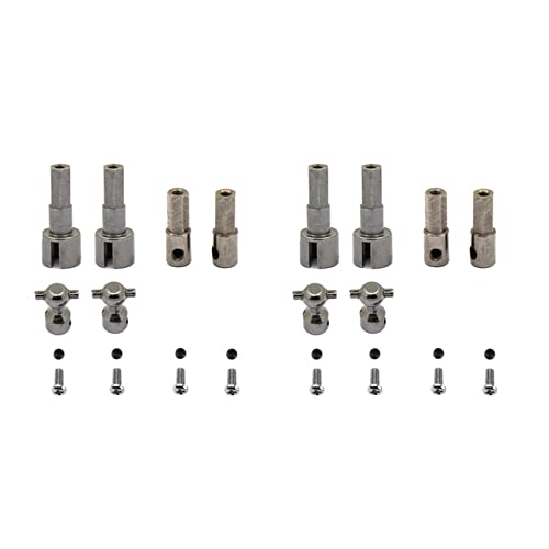 PAMENET 12 x CVD-Antriebswelle für Vorder- und Hinterachse aus Metall für C14 C24 C34 B14 B24 B36 MN D90 MN99S RC Auto Upgrade-Teile PAMENET 12 x CVD-Antriebswelle für Vorder- und Hinterachse aus Metall für C14 C24 C34 B14 B24 B36 MN D90 MN99S RC Auto Upgrade-Teile von PAMENET