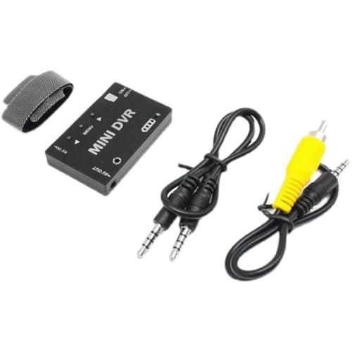 PAMENET Mini FPV DVR Video Audio Recorder NTSC/PAL eingebauter 3,7 V 400 mAh für FPV RC Multicopters VR Goggle Monitor schwarz PAMENET Mini FPV DVR Video Audio Recorder NTSC/PAL eingebauter 3,7 V 400 mAh für FPV RC Multicopters VR Goggle Monitor schwarz von PAMENET