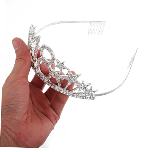 PAMINGONO Geburtstagskrone Stirnband mit Funkelnden Strasssteinen Kreative Jahre Tiara Haarreif für Mädchen Vielseitige Geburtstagsdeko und Partyaccessoire Silberfarben PAMINGONO Geburtstagskrone Stirnband mit Funkelnden Strasssteinen Kreative Jahre Tiara Haarreif für Mädchen Vielseitige Geburtstagsdeko und Partyaccessoire Silberfarben von PAMINGONO