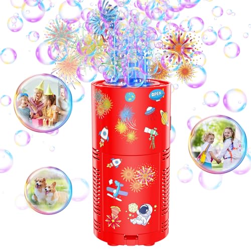 PANAMALAR Tragbare Bubble Gebläse Seife für Kinder, Rot von PANAMALAR