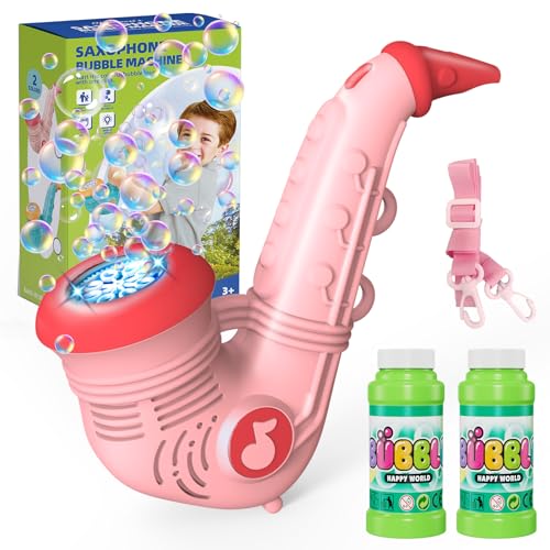 Panamalar Tragbare Bubble Machine Bubble Macher mit Lichtern Rosa Panamalar Tragbare Bubble Machine Bubble Macher mit Lichtern Rosa von PANAMALAR