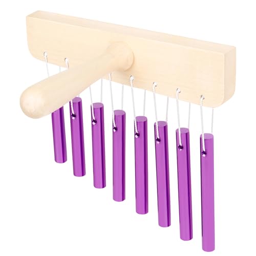 Wind Toy 8 Ton Glocke Handheld Hammer Kinder Lernen Musik Schlagzeug Musikinstrumente Spielzeug Handglocke von PANGBOER