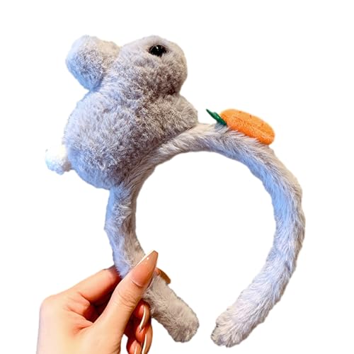 PANHDK Cartoon-Plüsch-Haarreif, 3D-Tier-Stirnband, Cosplay-Kostüm, Weihnachtsfeier, schöner Kopfschmuck für Erwachsene und Kinder PANHDK Cartoon-Plüsch-Haarreif, 3D-Tier-Stirnband, Cosplay-Kostüm, Weihnachtsfeier, schöner Kopfschmuck für Erwachsene und Kinder von PANHDK